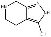 4,5,6,7-四氢-1H-吡唑并[3,4-C]吡啶-3-醇 结构式