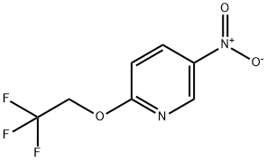 5-硝基-2-(2,2,2-三氟乙氧基)吡啶 结构式