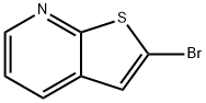 2-溴噻吩并[2,3-B]吡啶 结构式