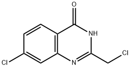 7-Chloro-2-chloroMethyl-1H-quinazolin-4-one 结构式