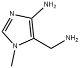 4-氨基-1-甲基-1H-咪唑-5-甲胺 结构式