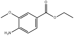 4-氨基-3-甲氧基苯甲酸乙酯 结构式