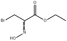 3-溴-2羟胺丙酸乙酯 结构式