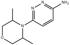 6-(3,5-二甲基-4-吗啉)-3-吡嗪胺 结构式