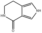 2,5,6,7-四氢-4H-吡咯并[3,4-C]吡啶-4-酮 结构式