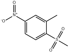 2-甲砜基-5-硝基甲苯 结构式