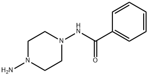 N-(4-氨基哌嗪-1-基)苯甲酰胺 结构式