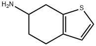 4,5,6,7-TETRAHYDROBENZO[B]THIOPHEN-6-AMINE 结构式