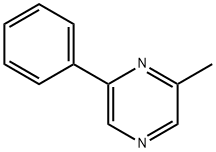 2-甲基-6-苯基吡嗪 结构式