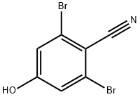 2,6-二溴-4-羟基苯甲腈 结构式