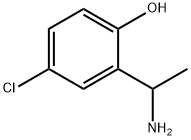 2-(氨乙基)-4-氯苯酚 结构式