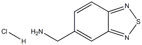 benzo[c][1,2,5]thiadiazol-5-ylMethanaMine hydrochloride 结构式