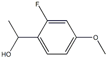 2-氟-4-甲氧基-ALPHA-甲基苯甲醇 结构式