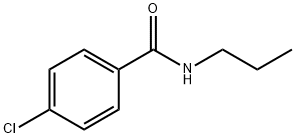 4-氯-N-N-丙基苯甲酰胺 结构式