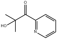 2-羟基-2-甲基-1-(2-吡啶基)-1-丙酮 结构式