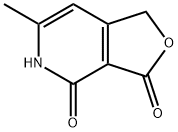 4-羟基-6-甲基呋喃并(3,4-C)吡啶-3(1H)-酮 结构式