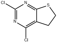 2,4-Dichloro-5,6-dihydro-thieno[2,3-d]pyriMidine 结构式