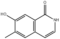7-羟基-6-甲基异喹啉-1(2H)-酮 结构式