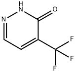 4-TRIFLUOROMETHYL-2H-PYRIDAZIN-3-ONE 结构式