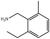 (2-乙基-6-甲基苯基)甲胺 结构式