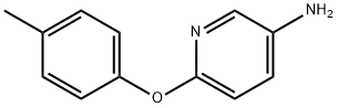 6-(对-甲苯氧基)吡啶-3-胺 结构式