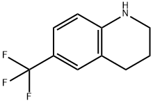 6-(TRIFLUOROMETHYL)-1,2,3,4-TETRAHYDROQUINOLINE 结构式