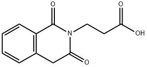 3-(1,3-二氧代-3,4-二氢异喹啉-2(1H)-基)丙酸 结构式