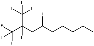 1,1,1,2-四氟-4-碘-2-(三氟甲基)壬烷 结构式