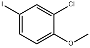 2-氯-4-碘苯甲醚 结构式