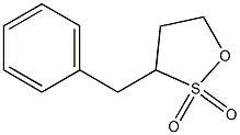 3-苄基-1,2-氧硫杂环戊烷2,2-二氧化物 结构式