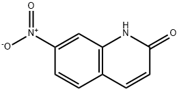 7-硝基喹啉-2(1H)-酮 结构式