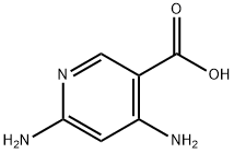 4,6-二氨基烟酸 结构式