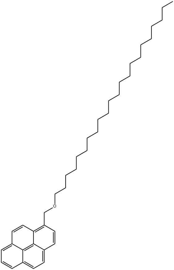 1-DocosyloxyMethylpyrene 结构式