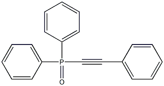 diphenyl(phenylethynyl)phosphine oxide 结构式
