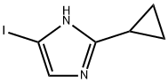 2-环丙基-4-碘咪唑 结构式