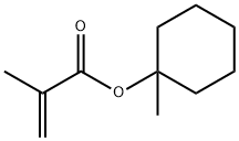 1-甲基-1-环己基异丁烯酸酯 结构式