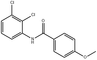 N-(2,3-二氯苯基)-4-甲氧基苯甲酰胺 结构式