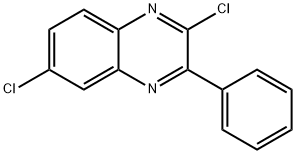 2,6-二氯-3-苯基喹喔啉 结构式