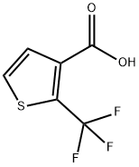 2-(三氟甲基)噻吩-3-甲酸 结构式