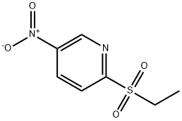 2-(Ethanesulfonyl)-5-nitropyridine 结构式