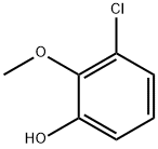 3-氯-2-甲氧基苯酚 结构式
