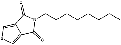 5-辛基噻吩[3,4-C]吡咯-4,6-二酮 结构式