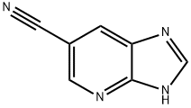 3H-咪唑并[4,5-B]吡啶-6-甲腈 结构式