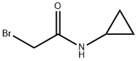 2-溴-N-环丙基-乙酰胺 结构式