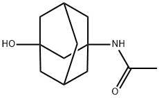 3-乙酰氨基-1-金刚烷醇 结构式