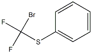 溴二氟甲基苯基硫醚 结构式