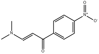(2E)-3-(二甲基氨基)-1-(4-硝基苯基)-2-丙烯-1-酮 结构式