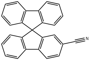 9,9'-SPIROBI[FLUORENE]-2-CARBONITRILE 结构式