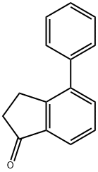 4-苯基-1-茚满酮 结构式