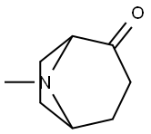 8-甲基-8-氮杂双环[3.2.1]辛-2-酮 结构式